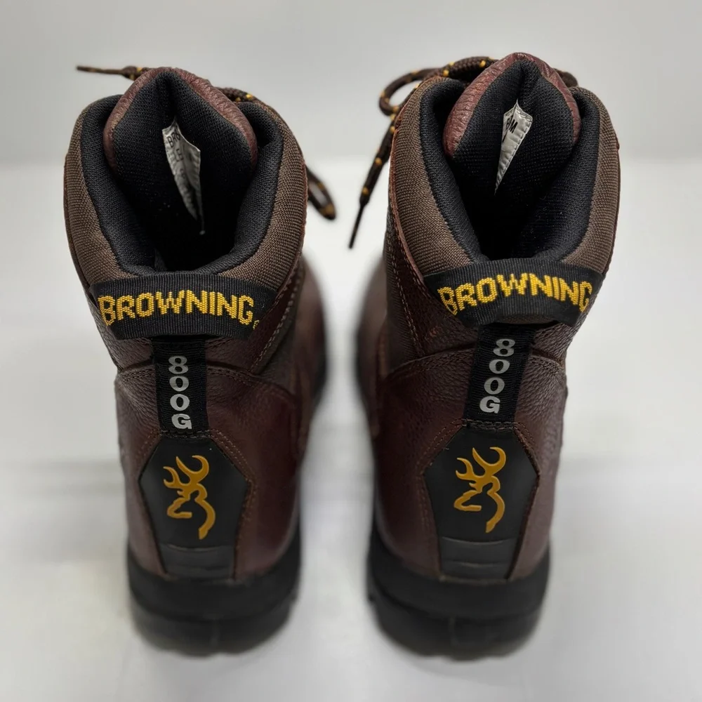 Browning BR8008 Insulated Hunting Boots Vibram Sole Men’s Size 6.5 Waterproof